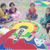Rangoli celebrations